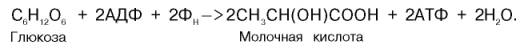 Процесс гликолиза