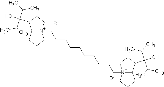 1,10-бис-(трахелантаминий)декан дибромид