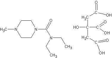 дитразина цитрат